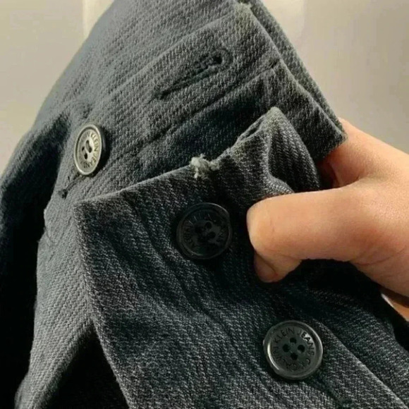 Calvin Klein jeans Jean blazer size SP pockets - Picture 9 of 10